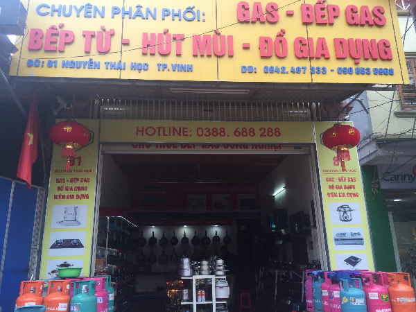 Cửa hàng Gas Hải Thìn Vinh Nghệ An